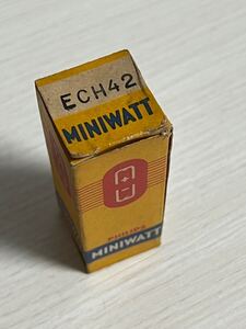 ECH42 1本 PHILIPS MINIWATT 未試験 真空管 未使用品と推測