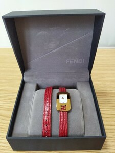 「100円スタート」腕時計　FENDI フェンディ　稼動品　婦人腕時計　レディース腕時計　ブランド時計　ハイブランド腕時計　アクセサリー　