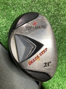 中古ユーティリティ　TOP LANKING 　DELTA STEP　 21°　　純正カーボンＲ　40.5インチ　　Ｙ2113