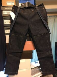 新品未使用タグ付き visvim SS SEABEE PANTS ONE WASH サイズ2 シービー パンツ ワンウォッシュ デニム ジーンズ サスペンダー インディゴ