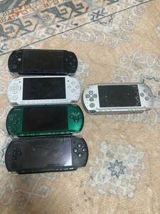 SONY PlayStation PSP3000 4台　PSP1000 1台