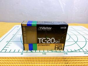 未使用　送料520円！　貴重　Victor　ビクター　TC-20SH　VHSC　コンパクトビデオカセット　SUPER HG　DYNAREC　現状品
