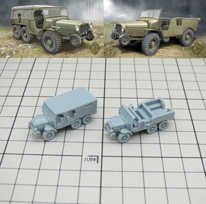 1/144 レジンキット WWII French Laffly S20T Petrol Tanker+ PC Radio Car