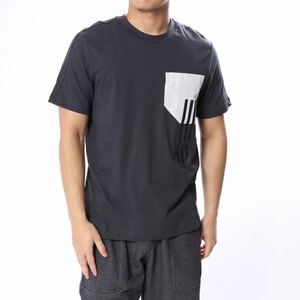 アディダス adidas メンズ 半袖Tシャツ MSPORTIDポケットTシャツ CF9539 （ブラック） size:M