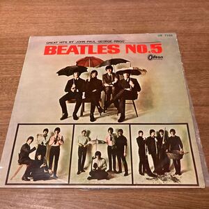 国内盤 ビートルズ Odeon/赤盤/The Beatles / Beatles No. 5 OR-7103