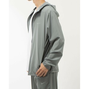 ナイキ NIKE Dri-FIT フォーム フーデッド バーサタイル ジャケット×パンツ 上下セット ウィンド ジャージ トレーニング ヨガ グレー XXL