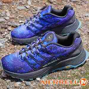 1.6万★未使用 メレル MERRELL メンズ トレイルランニングシューズ モアブ フライト ナイト スカイ MOAB FLIGHT VIBRAM J066971 30cm