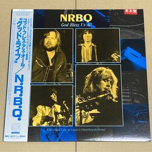 NRBQ/God Bless Us All/ゴッド・ブレス・アス・オール〝グッド・ライブ〟/アナログLPレコード/国内見本盤/帯付き/ROUNDER RECORDS