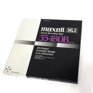 maxell XLI 35-180B 10号 オープンリールテープ メタルリール QR073-187