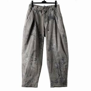 COLINA W TUCK TROUSERS / ANCIENT DYED TUSSER 定価36300円 incarnation DEVOA JULIUS A.F ARTEFACT KLASICA YUTA MATSUOKA n07