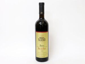 ◆パオロ スカヴィーノ - バローロ ブリック デル フィアスク 2013年 PAOLO SCAVINO *エノテカセラー保管品［度数:14.5% 内容量:750ml］