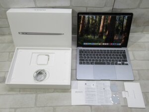 09295 Ω 新TNPC4 0824m 保証有 Apple A2337 MacBook Air M1, 2020 / Apple M1 / 8GB / SSD:256GB 箱・AC付