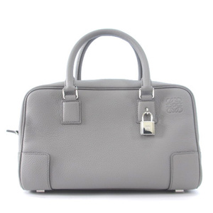 ロエベ LOEWE アマソナ Amazona 23 2WAYバッグ ハンド ショルダー レザー A039N07X02 グレー ★AA★ レディース