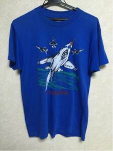 ヘインズタグサンダーバードTシャツ　検)USAF ビンテージ