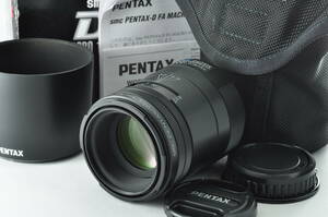 極上 付属品多数 良品 美品 ペンタックス PENTAX D FA MACRO 100mm F2.8 Macro WR◆マクロレンズ　＃043-010