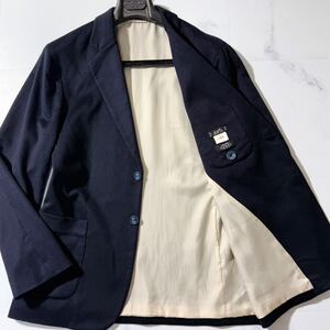 定価80万!!!世界最高峰!!!【HERMES エルメス】最高級生地!!!「コロンボ COLOMBO」極艶カシミヤ100%!!! 光沢◎ テーラードジャケット L