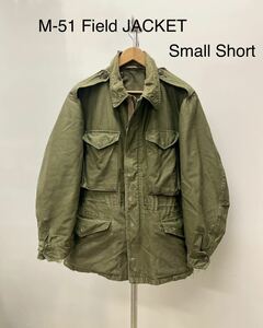 実物 M-51フィールド ジャケットField JacketスモールsmallショートshortミリタリーM47米軍M65 ファティーグUS armyジャングルcomoli Hyke