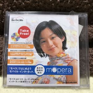 未開封品！本上まなみ　ピクチャーレーベル NTTドコモ モペラ簡単セットアップ　CD-ROM