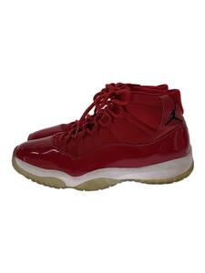 NIKE◆AIR JORDAN 11 RETRO/エアジョーダンレトロ/レッド/378037-623/29cm/レッド