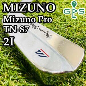 【激レア】Mizuno Pro TN-87 ミズノプロ TN-87 マッスルバック MB 2I 2番アイアン 単品 メンズ 右利き用 PRECISION FM 6.5