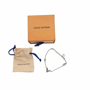 LOUIS VUITTON Louis Vuitton ルイ・ヴィトン ブレスレット eセンシャルV 箱付き シルバー M63198