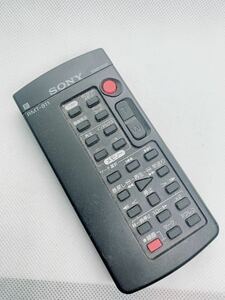 SONY ソニー ビデオカメラ用リモコン RMT-811 MWCM-3007S 【動作確認品】 除菌済み 140