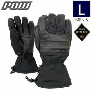 ○22-23 POW TORMENTA GORE-TEX GLOVE カラー:BLACK Lサイズ パウ グローブ スキー スノーボード