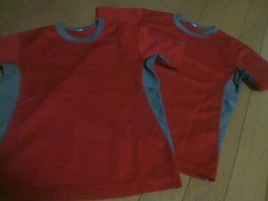 ■キッズ子供服 男の子140 ユニクロ 半袖Tシャツ メッシュ スポーツウエア 2枚セット