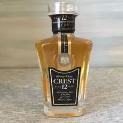 Y-16★サントリー　CREST12年　ミニボトル　古酒　50ml