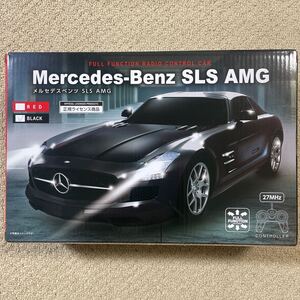 新品未開封 メルセデスベンツ SLS AMG ラジコンカー 黒 ブラック BLACK 正規ライセンス商品 Mercedes Benz フルファンクション 27MHz 