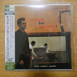 41125747;【未開封/24bitK2/CD】チェット・ベイカー / チェット・イズ・バック(紙ジャケット仕様)　BVCJ-37273