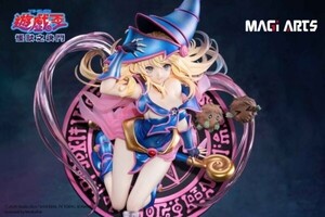 ☆送料無料☆MAGI ARTS 遊☆戯☆王デュエルモンスターズ ブラック・マジシャン・ガール クリボー 1/6 フィギュア 塗装済み完成品