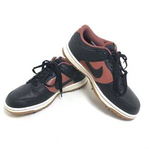 【美品】レアカラー　NIKE DUNK GOLF ナイキ　ダンク　ロー　ゴルフシューズ　ソフトスパイク　スニーカー　26