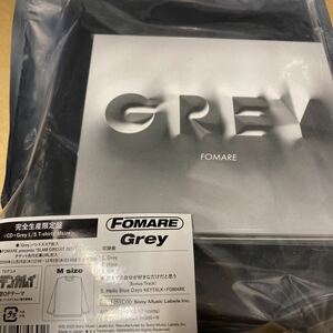 即決 [国内盤CD] FOMARE/Grey 完全生産限定盤 Mサイズ 新品未開封