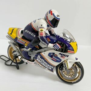 1/12 NSR500 ロスマンズ 1989 完成品 ライダーフィギュア エディ・ローソン HONDA ホンダ　WGP500 ストレートランライダー　タミヤ 