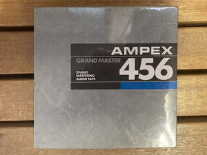 AMPEX 456 GRAND MASTER グランドマスター スタジオ マスタリング オーディオ テープ 未使用 未開封 オープンリール 7インチ 6.3mm x 366m