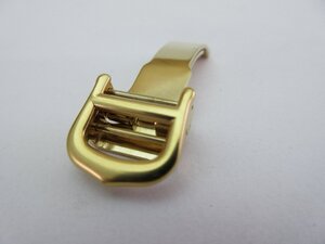 Cartier Dbuckle GP 12mm/ カルティエ 純正Dバックル 金メッキ　/ 取付け幅　12mm