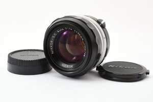 ★超美品　動作確認済★ NIKON ニコン NIKKOR-S.C Auto 50mm f1.4 MF レンズ　防湿庫管理 ♯B474