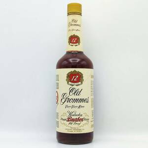 【全国送料無料】特級 Old Grommes 12years old Very Very Rare Kentucky Straight Bourbon Whiskey　50.5度　750ml【オールドグロームス】