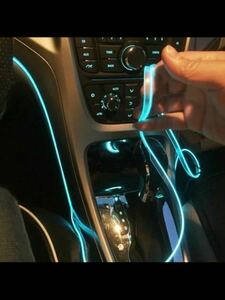 車内装飾ライト　USB 電源　白　5メートル