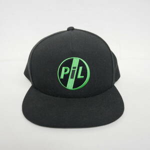 【1円】良好 国内正規 Supreme×PiL Public Image Limited 22AW 22FW 5-Panel Cap 5パネルキャップ Black ブラック 黒 Free