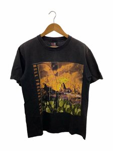 GIANT◆90s/The Eagles World TourTシャツ/L/コットン/BLK/フェード