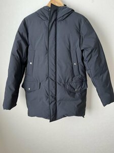 【送料込】UNITED ARROWS ユナイテッドアローズ ダウン【メンズ】Mサイズ 濃紺 裏地あり ダウン90% フェザー10% 秋冬 フード付き 6433120