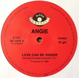 伊12 Angie Love Can Be Higher DE1016 Disco Energy /00250