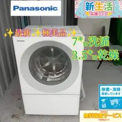 909J  Panasonic　ドラム式洗濯機　乾燥機能付　最新モデル