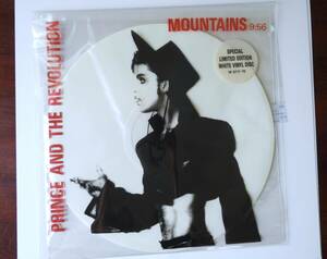 Prince and the Revolution / Mountains / Special Limited Edition White Vinyl Disc W 8711 TE 10inch 状態良好　即決価格にて