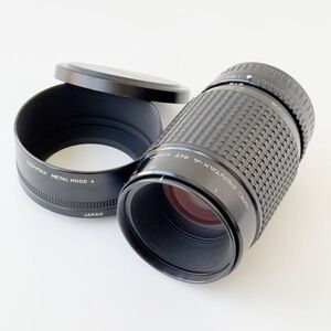 外観良品 ◆ ペンタックス SMC PENTAX-A 645 MACRO 1:4 120mm キャップ フード付き 中判カメラ レンズ