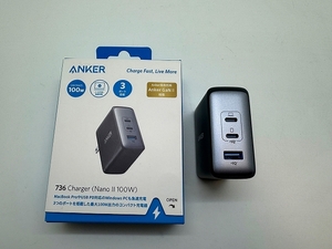 ☆★Anker 736 Charger Nano II 100W (USB急速充電器 ACアダプタ) ブラック★☆