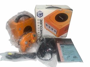 美品　ニンテンドー　ゲームキューブ 本体　GAMECUBE オレンジ