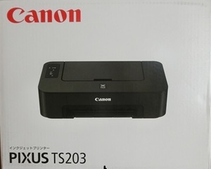 新品未開封 Cannonプリンター PIXUS TS203 ☆ インク付属品 ☆ A4 プリンター